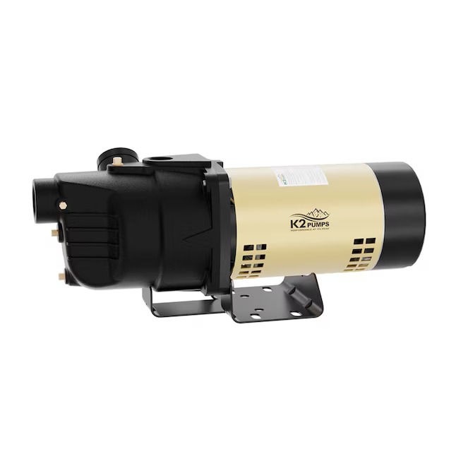 K2 Pumps WPS05001K 1/2-HP 115 and 230 -Volt 8-Gallon Cast iron Shallow well jet pump K2 Pumps WPS05001K 1/2-HP 115 and 230 -Volt 8-Gallon Cast iron Shallow well jet pump - Image 4