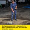 Karcher 15-in up to 4000-PSI Rotating surface cleaner for Gas and electric pressure washers