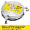 Karcher 15-in up to 4000-PSI Rotating surface cleaner for Gas and electric pressure washers