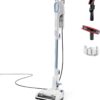 Kenmore CS2015 200 Series Corded Stick Vacuum, Detachable Hand Vac with 2-Motor Powerful Suction, Hair Eliminator Nozzle, LED Headlight & Swivel Steering for Carpets, Bare Floors and Couches