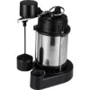 LEO LSD-253SV 1/3-HP 115 -Volt 55-Gallon Plastic Submersible sump pump