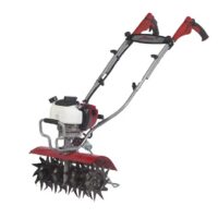 MANTIS 7566-12-02 Mini-Tiller/Cultivator 35-cc 16-in Front -Tine Forward-rotating Tiller