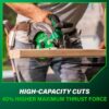 Metabo HPT C1807DAQ4M MultiVolt 18-volt 7-1/4-in Brushless Cordless Circular saw (Battery Not Included and Charger Not Included) Metabo HPT C1807DAQ4M MultiVolt 18-volt 7-1/4-in Brushless Cordless Circular saw (Battery Not Included and Charger Not Included)