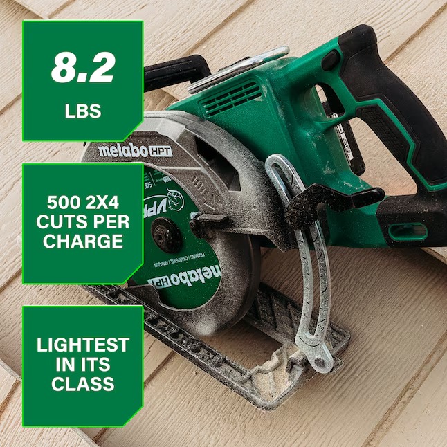 Metabo HPT C3607DWAM Multi-Volt 36-volt 4 -Amp 7-1 4-in Brushless Hybrid Capable Cordless Circular saw (Battery Included and Charger Included)1_11zon Metabo HPT C3607DWAM Multi-Volt 36-volt 4 -Amp 7-1/4-in Brushless Hybrid Capable Cordless Circular saw (Battery Included and Charger Included)