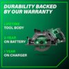 Metabo HPT C3607DWAM Multi-Volt 36-volt 4 -Amp 7-1/4-in Brushless Hybrid Capable Cordless Circular saw (Battery Included and Charger Included) Metabo HPT C3607DWAM Multi-Volt 36-volt 4 -Amp 7-1/4-in Brushless Hybrid Capable Cordless Circular saw (Battery Included and Charger Included)