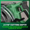 Metabo HPT C3607DWAM Multi-Volt 36-volt 4 -Amp 7-1/4-in Brushless Hybrid Capable Cordless Circular saw (Battery Included and Charger Included) Metabo HPT C3607DWAM Multi-Volt 36-volt 4 -Amp 7-1/4-in Brushless Hybrid Capable Cordless Circular saw (Battery Included and Charger Included)