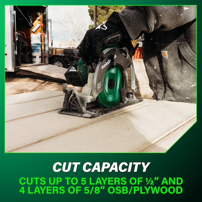 Metabo HPT C3607DWAM Multi-Volt 36-volt 4 -Amp 7-1 4-in Brushless Hybrid Capable Cordless Circular saw (Battery Included and Charger Included)68_11zon Metabo HPT C3607DWAM Multi-Volt 36-volt 4 -Amp 7-1/4-in Brushless Hybrid Capable Cordless Circular saw (Battery Included and Charger Included)
