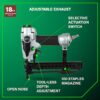 Metabo HPT N3804AB3M 18 -Gauge 1/4-in Narrow crown Finish Pneumatic Stapler Metabo HPT N3804AB3M 18 -Gauge 1/4-in Narrow crown Finish Pneumatic Stapler