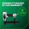 Metabo HPT N3804AB3M 18 -Gauge 1/4-in Narrow crown Finish Pneumatic Stapler Metabo HPT N3804AB3M 18 -Gauge 1/4-in Narrow crown Finish Pneumatic Stapler