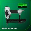 Metabo HPT N3804AB3M 18 -Gauge 1/4-in Narrow crown Finish Pneumatic Stapler Metabo HPT N3804AB3M 18 -Gauge 1/4-in Narrow crown Finish Pneumatic Stapler