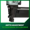 Metabo HPT N5008AC2M 16 -Gauge 7/16-in Medium crown Construction Pneumatic Stapler