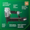 Metabo HPT N5008AC2M 16 -Gauge 7/16-in Medium crown Construction Pneumatic Stapler