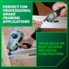 Metabo HPT NR90ADS1M 3-1/2-in 30 -Degree Pneumatic Clip head/Roundhead Framing Nailer