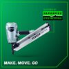 Metabo HPT NR90ADS1M 3-1/2-in 30 -Degree Pneumatic Clip head/Roundhead Framing Nailer