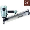 Metabo HPT NR90AES1M 3-1/2-in 21 -Degree Pneumatic Roundhead Framing Nailer