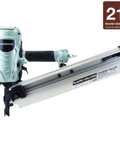 Metabo HPT NR90AES1M 3-1/2-in 21 -Degree Pneumatic Roundhead Framing Nailer