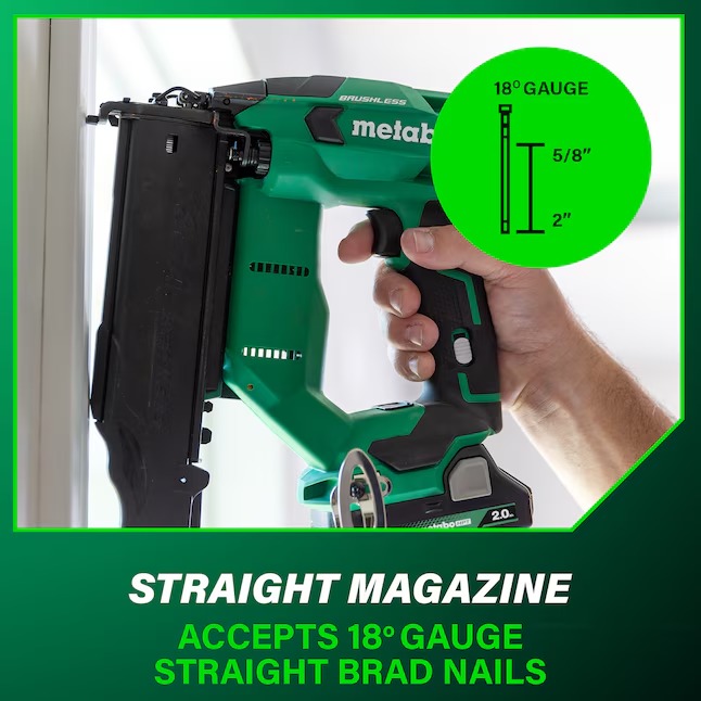 Metabo HPT NT1850DFTM MultiVolt 2-in 18 -Gauge Cordless Straight Brad Nailer (Battery Included and Charger Included)13_11zon Metabo HPT NT1850DFTM MultiVolt 2-in 18 -Gauge Cordless Straight Brad Nailer (Battery Included and Charger Included)