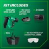 Metabo HPT NT1850DFTM MultiVolt 2-in 18 -Gauge Cordless Straight Brad Nailer (Battery Included and Charger Included) Metabo HPT NT1850DFTM MultiVolt 2-in 18 -Gauge Cordless Straight Brad Nailer (Battery Included and Charger Included)