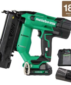 Metabo HPT NT1850DFTM MultiVolt 2-in 18 -Gauge Cordless Straight Brad Nailer (Battery Included and Charger Included)