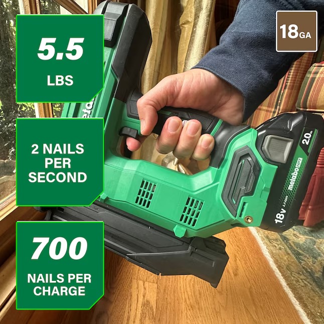 Metabo HPT NT1850DGM MultiVolt 2-in 18 -Gauge Cordless Straight Brad Nailer (Battery Included and Charger Included)1_11zon Metabo HPT NT1850DGM MultiVolt 2-in 18 -Gauge Cordless Straight Brad Nailer (Battery Included and Charger Included)