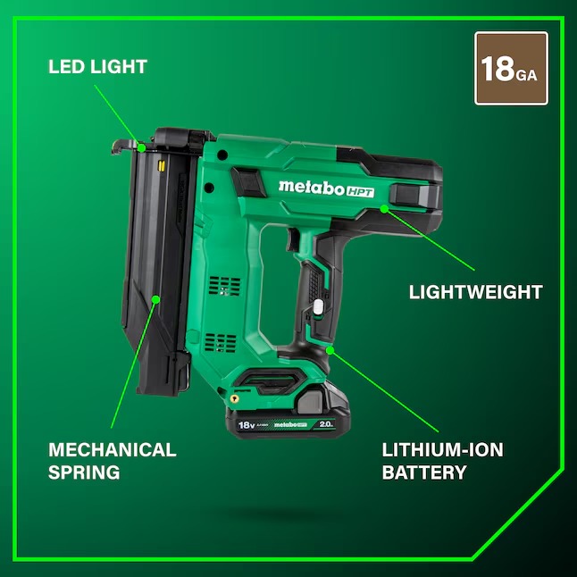 Metabo HPT NT1850DGM MultiVolt 2-in 18 -Gauge Cordless Straight Brad Nailer (Battery Included and Charger Included)4_11zon Metabo HPT NT1850DGM MultiVolt 2-in 18 -Gauge Cordless Straight Brad Nailer (Battery Included and Charger Included)