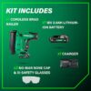 Metabo HPT NT1850DGM MultiVolt 2-in 18 -Gauge Cordless Straight Brad Nailer (Battery Included and Charger Included) Metabo HPT NT1850DGM MultiVolt 2-in 18 -Gauge Cordless Straight Brad Nailer (Battery Included and Charger Included)
