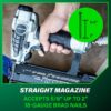 Metabo HPT NT50AE2M 2-in 18 -Gauge Pneumatic Straight Brad Nailer