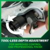 Metabo HPT NT50AE2M 2-in 18 -Gauge Pneumatic Straight Brad Nailer