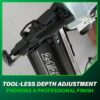 Metabo HPT NT65M2SM 2-1/2-in 16 -Gauge Pneumatic Straight Finish Nailer