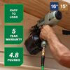Metabo HPT NV65AH2M 2-1/2-in 15 -Degree Pneumatic Siding Nailer