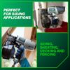 Metabo HPT NV65AH2M 2-1/2-in 15 -Degree Pneumatic Siding Nailer