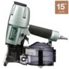Metabo HPT NV65AH2M 2-1/2-in 15 -Degree Pneumatic Siding Nailer