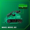 Metabo HPT SB3608DAQ4M 36-Volt Brushless Variable Speed Belt Cordless Sander with Dust Management