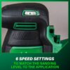 Metabo HPT SV1813DAQ4M 18-Volt Brushless Random orbital Cordless Sander with Dust Management (Battery Not Included)