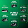 Metabo HPT WH18DCM 18-volt 1/4-in Brushless Cordless Impact Driver (Battery Included and Charger Included and Hard Case included) Metabo HPT WH18DCM 18-volt 1/4-in Brushless Cordless Impact Driver (Battery Included and Charger Included and Hard Case included)