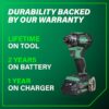 Metabo HPT WH18DCM 18-volt 1/4-in Brushless Cordless Impact Driver (Battery Included and Charger Included and Hard Case included) Metabo HPT WH18DCM 18-volt 1/4-in Brushless Cordless Impact Driver (Battery Included and Charger Included and Hard Case included)