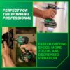 Metabo HPT WH18DCM 18-volt 1/4-in Brushless Cordless Impact Driver (Battery Included and Charger Included and Hard Case included) Metabo HPT WH18DCM 18-volt 1/4-in Brushless Cordless Impact Driver (Battery Included and Charger Included and Hard Case included)