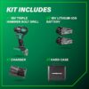 Metabo HPT WH18DCM 18-volt 1/4-in Brushless Cordless Impact Driver (Battery Included and Charger Included and Hard Case included) Metabo HPT WH18DCM 18-volt 1/4-in Brushless Cordless Impact Driver (Battery Included and Charger Included and Hard Case included)
