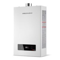 Mizudo FDG-CF170AW-LP Comfortech Classic Propane Gas 170,000 BTU Tankless Water Heater, Up to 7.5 GPM Instant Hot Water Heater LPG, Indoor Installation, CSA Certified, White