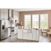 Moen 87807SRS Edwyn Spot Resist Stainless Single Handle Deck-mount Pull-down Kitchen Faucet with Sprayer (Includes Deck Plate) (Includes Soap Dispenser)