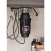 Moen GXP33C Lite Continuous feed 1/3-HP Septic Safe Corded Garbage Disposal with Noise Insulation Moen GXP33C Lite Continuous feed 1/3-HP Septic Safe Corded Garbage Disposal with Noise Insulation