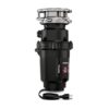 Moen GXP33C Lite Continuous feed 1/3-HP Septic Safe Corded Garbage Disposal with Noise Insulation Moen GXP33C Lite Continuous feed 1/3-HP Septic Safe Corded Garbage Disposal with Noise Insulation