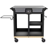 Oklahoma Joe's 23252168 Black Steel Grill cart
