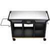 Oklahoma Joe's 23252169 DLX Black Steel Grill cart