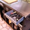 Oklahoma Joe's 23252169 DLX Black Steel Grill cart