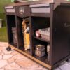 Oklahoma Joe's 23252169 DLX Black Steel Grill cart