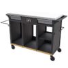 Oklahoma Joe's 23252169 DLX Black Steel Grill cart