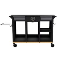 Oklahoma Joe's 23252169 DLX Black Steel Grill cart