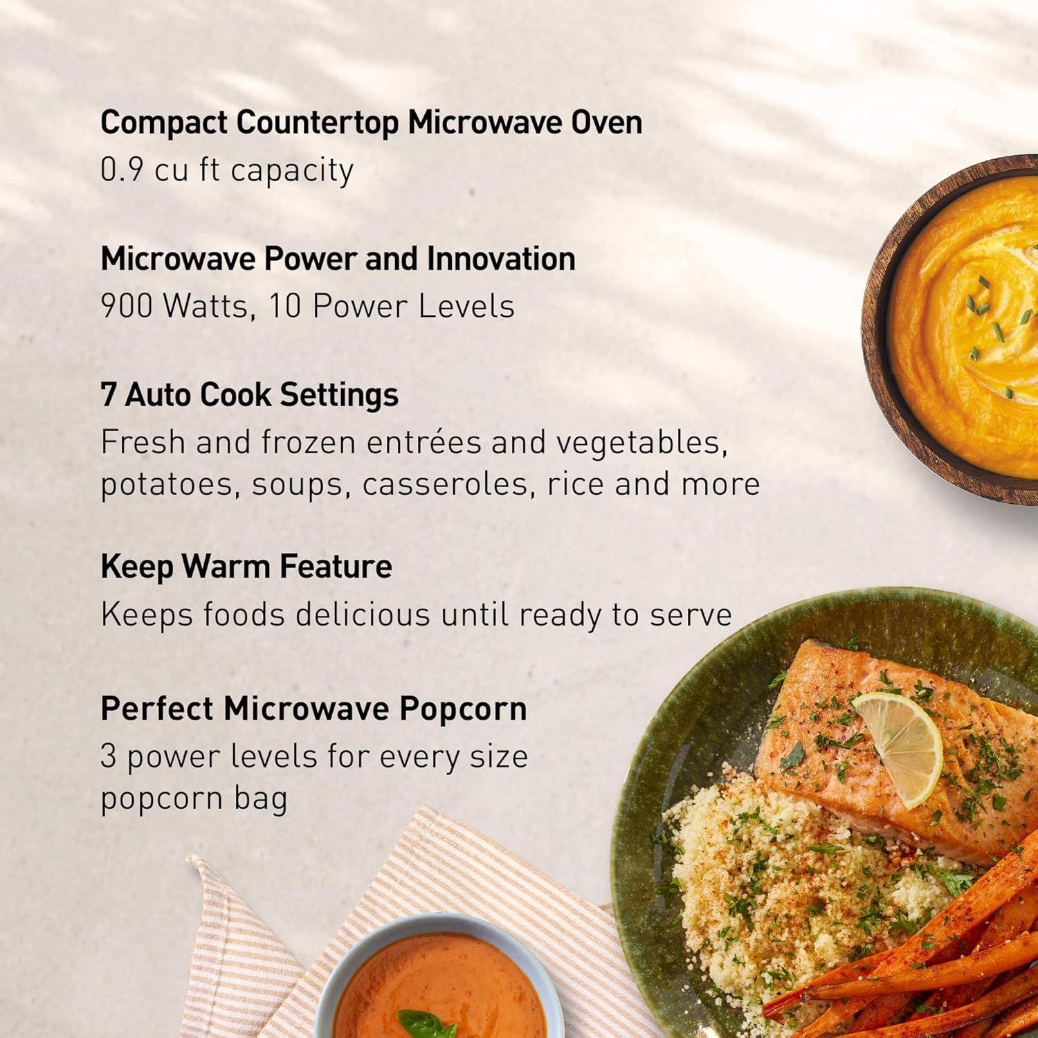 Panasonic Countertop Microwave Oven, 900W, 0.9 Cu. Ft., Sensor Cook and Reheat, 10 Power Levels, Auto Defrost, Keep Warm, Child Lock, Stainless Steel - NN-SB42QS1 Panasonic Countertop Microwave Oven, 900W, 0.9 Cu. Ft., Sensor Cook and Reheat, 10 Power Levels, Auto Defrost, Keep Warm, Child Lock, Stainless Steel - NN-SB42QS