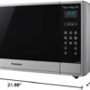 Panasonic Cyclonic Wave 1.6 Cu. Ft. Countertop Microwave (NN-SE785S)